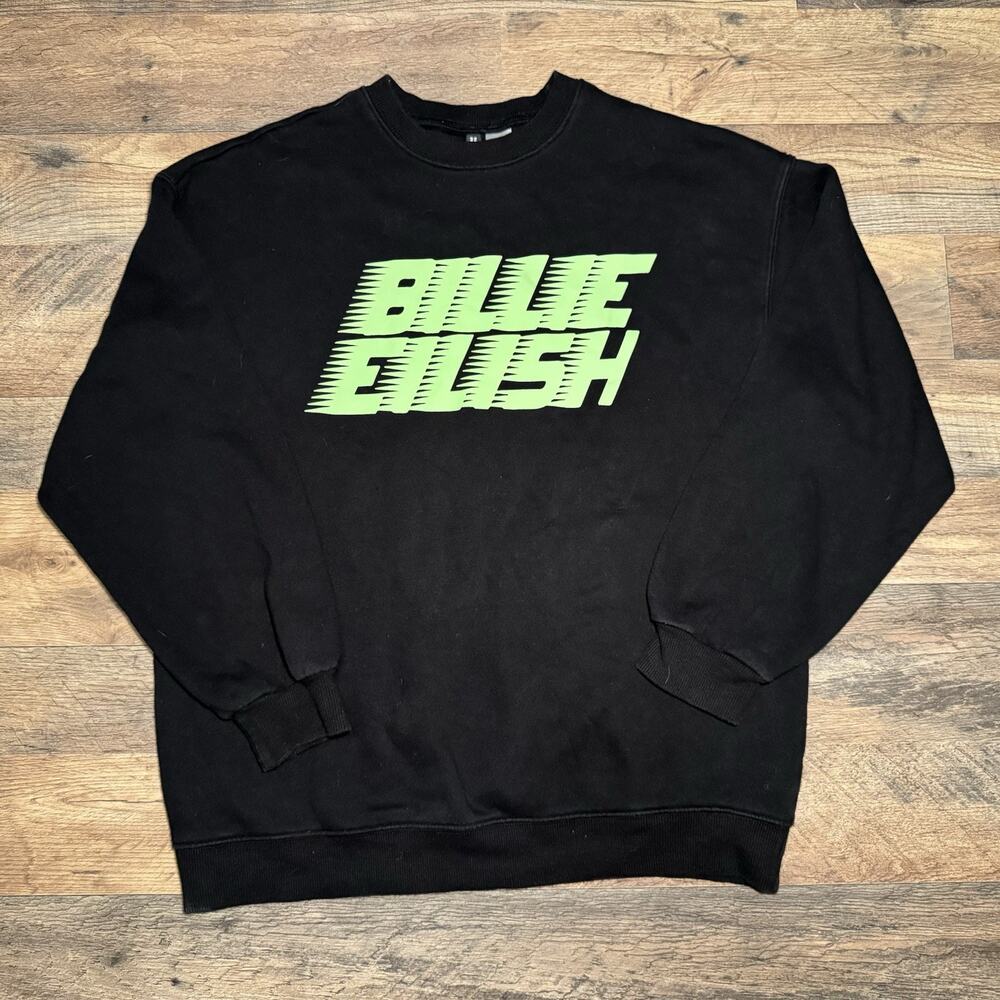 H & M Billie Eilish SWEATER Size XS
